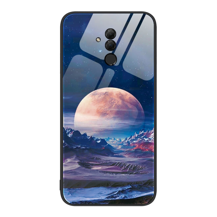 For Huawei Maimang 7 Colorful Painted Glass Phone Case
