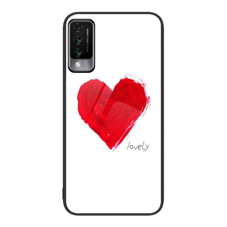 For Huawei Maimang 10 Colorful Painted Glass Phone Case