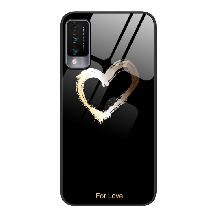 For Huawei Maimang 10 Colorful Painted Glass Phone Case