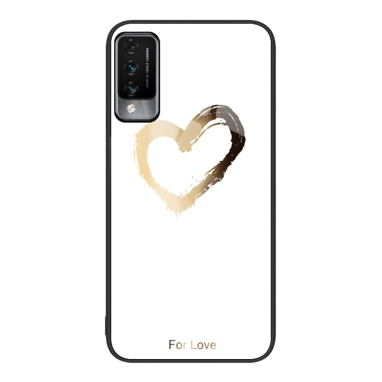 For Huawei Maimang 10 Colorful Painted Glass Phone Case