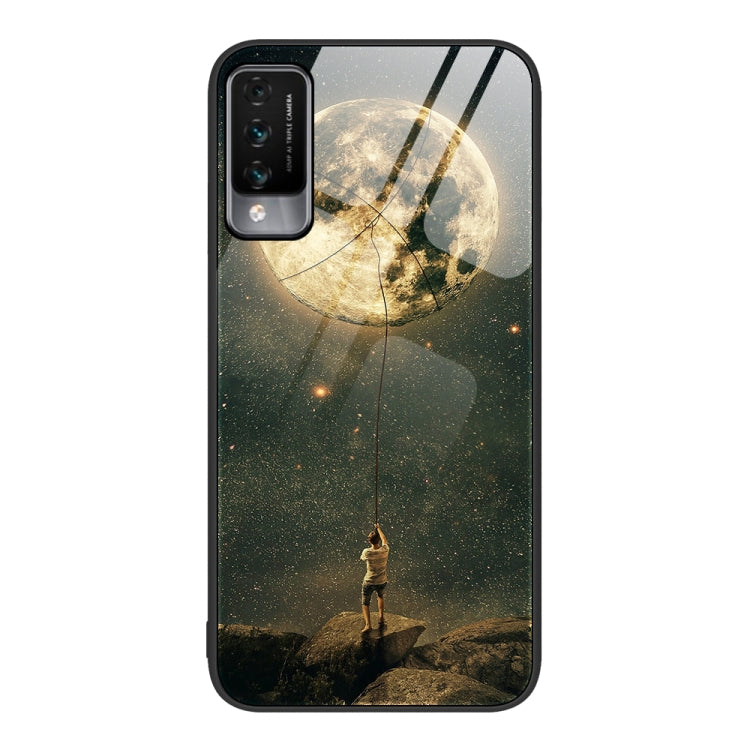 For Huawei Maimang 10 Colorful Painted Glass Phone Case