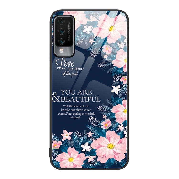 For Huawei Maimang 10 Colorful Painted Glass Phone Case