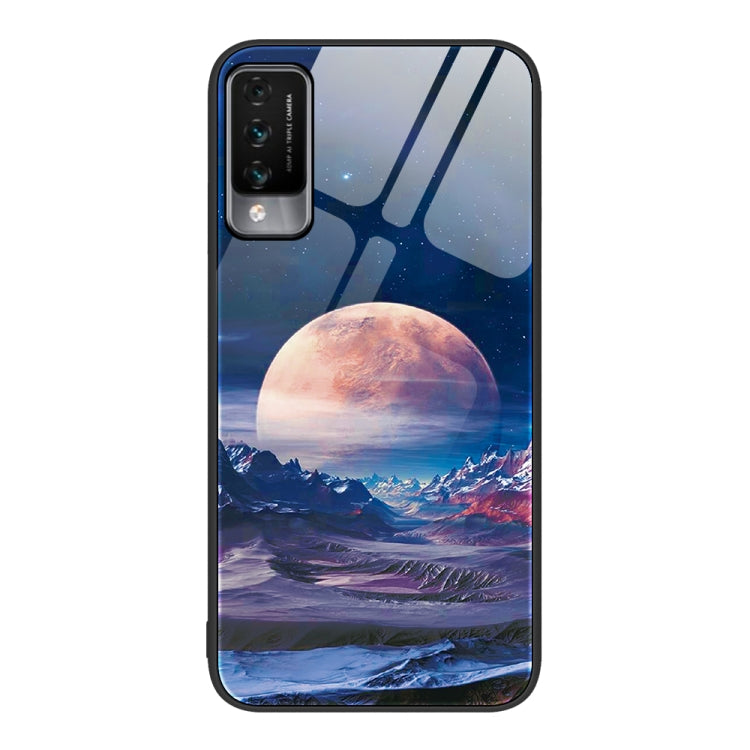 For Huawei Maimang 10 Colorful Painted Glass Phone Case