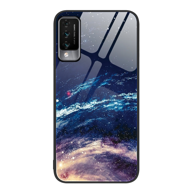 For Huawei Maimang 10 Colorful Painted Glass Phone Case