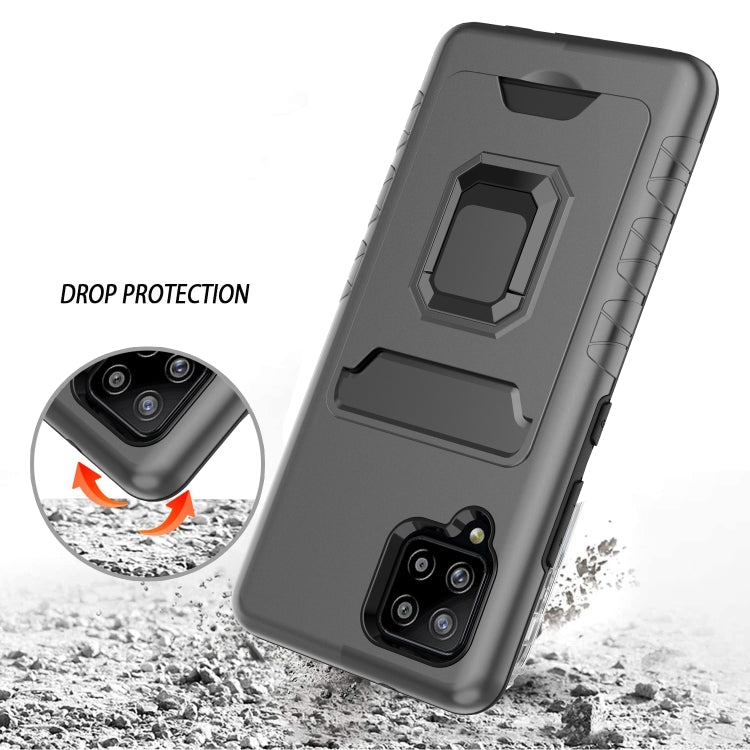 For Samsung Galaxy A42 5G Card Shield Magnetic Holder Phone Case