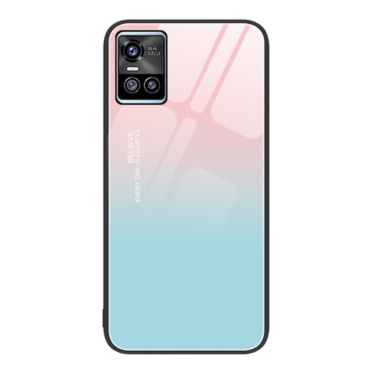 For vivo S10 Colorful Painted Glass Phone Case