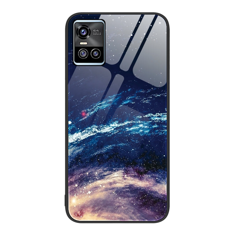 For vivo S10 Colorful Painted Glass Phone Case