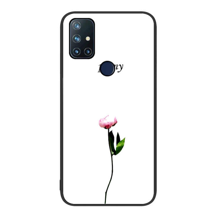 For OnePlus Nord N10 5G Colorful Painted Glass Phone Case