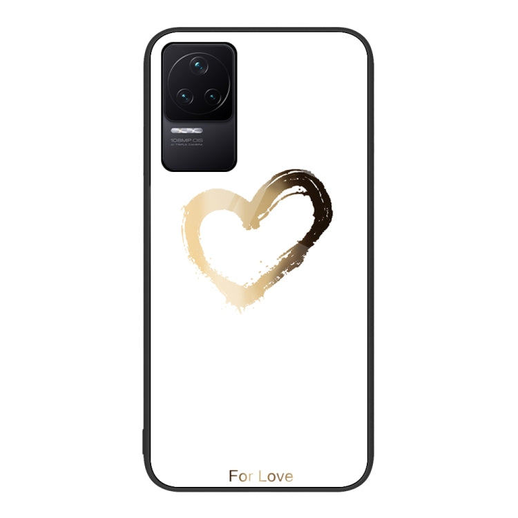 For Xiaomi Redmi K50 Pro Colorful Painted Glass Phone Case