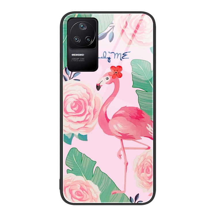 For Xiaomi Redmi K50 Colorful Painted Glass Phone Case