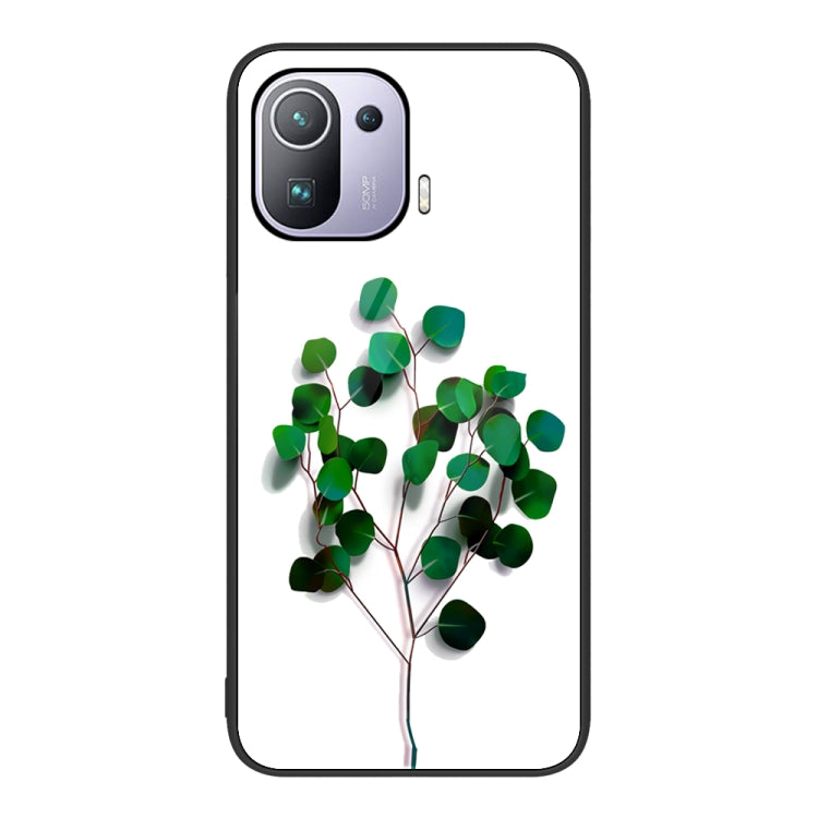 For Xiaomi Mi 11 Pro Colorful Painted Glass Phone Case