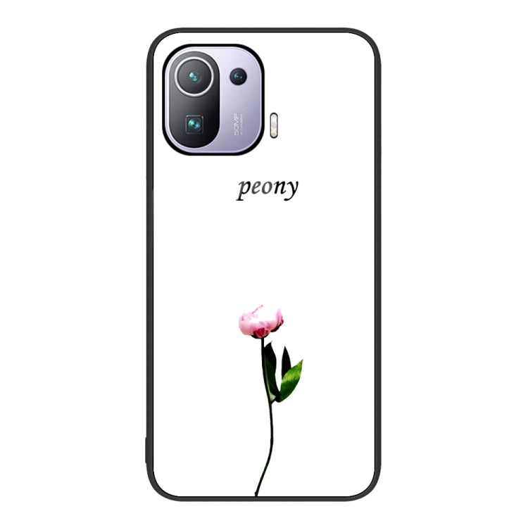 For Xiaomi Mi 11 Pro Colorful Painted Glass Phone Case