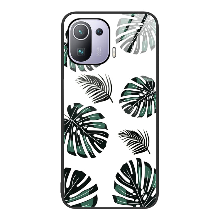 For Xiaomi Mi 11 Pro Colorful Painted Glass Phone Case