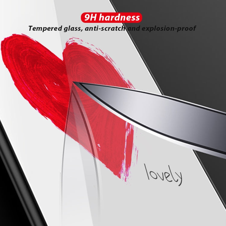 For Xiaomi Mi 11 Pro Colorful Painted Glass Phone Case