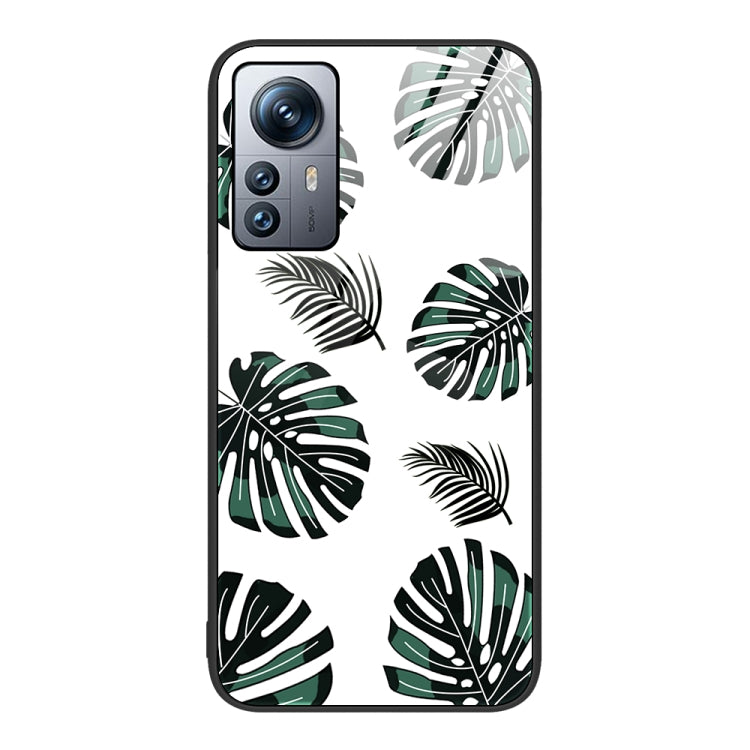 For Xiaomi 12 Pro Colorful Painted Glass Phone Case