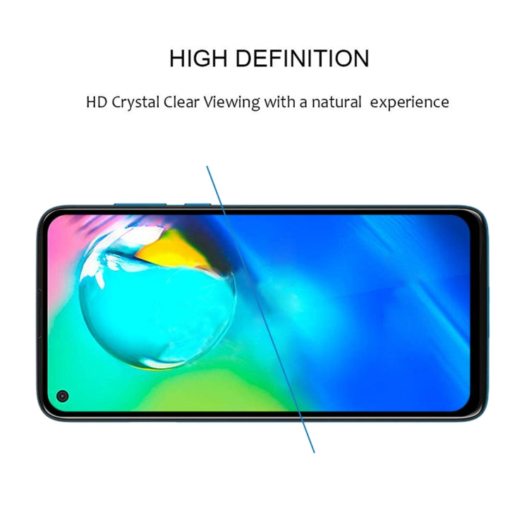 For Motorola Moto G8 Power 25 PCS Full Glue Full Cover Screen Protector Tempered Glass Film