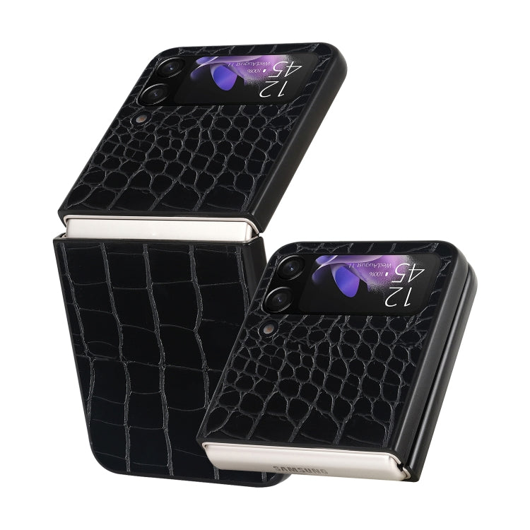 For Samsung Galaxy Z Flip4 Leather Shockproof Protective Phone Case
