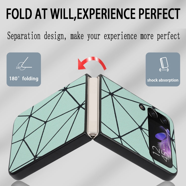 For Samsung Galaxy Z Flip4 Leather Shockproof Protective Phone Case