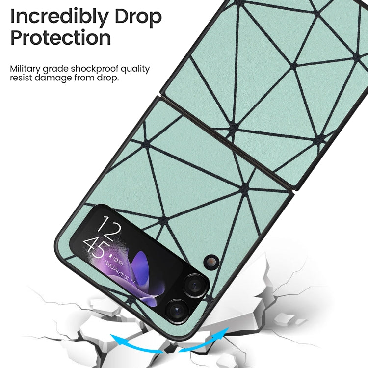 For Samsung Galaxy Z Flip4 Leather Shockproof Protective Phone Case