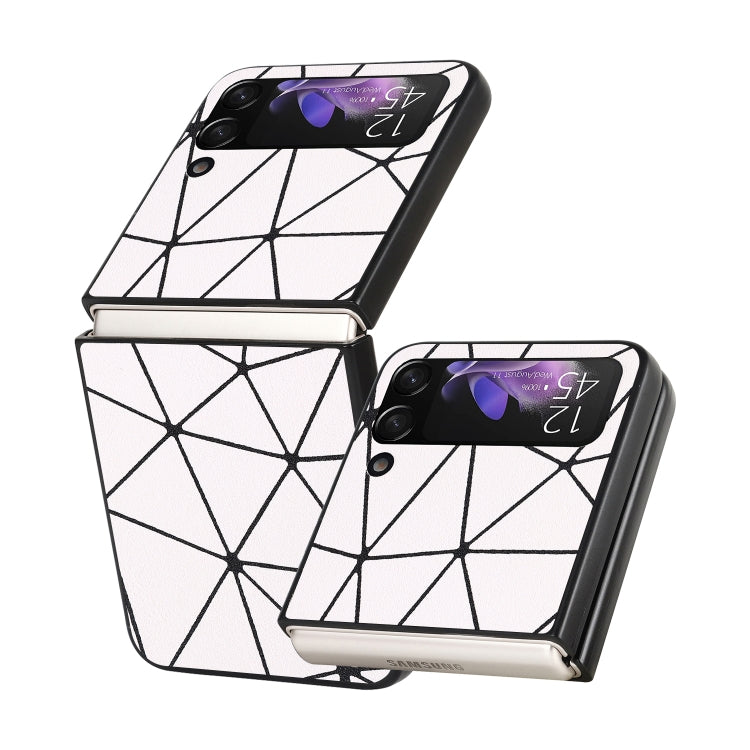 For Samsung Galaxy Z Flip4 Leather Shockproof Protective Phone Case