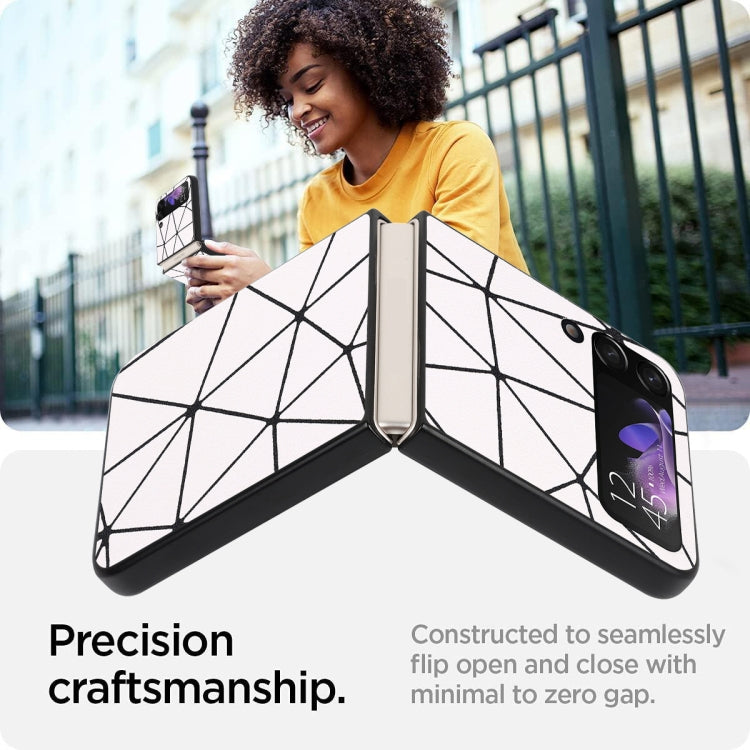 For Samsung Galaxy Z Flip4 Leather Shockproof Protective Phone Case
