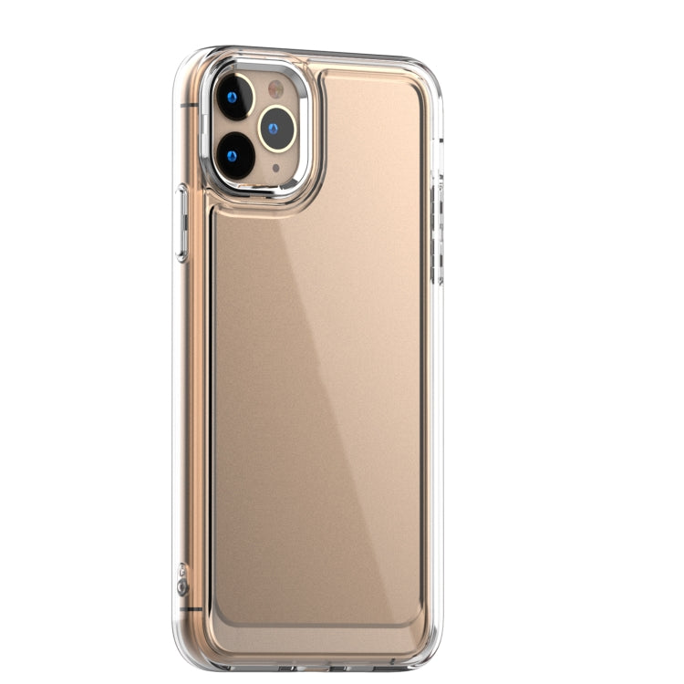 For iPhone 11 Pro Max Acrylic + TPU Shockproof Phone Case (Transparent)