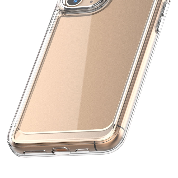 For iPhone 11 Pro Max Acrylic + TPU Shockproof Phone Case (Transparent)