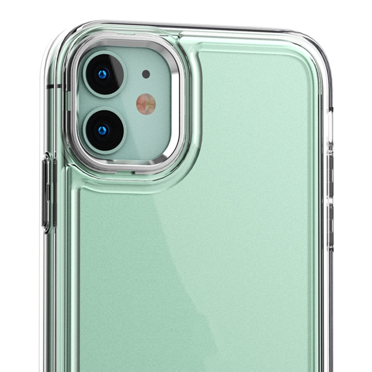 For iPhone 11 Acrylic + TPU Shockproof Phone Case (Transparent)
