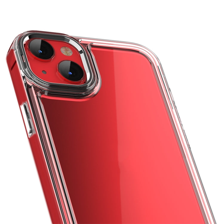 For iPhone 14 Plus Acrylic + TPU Shockproof Phone Case (Transparent)