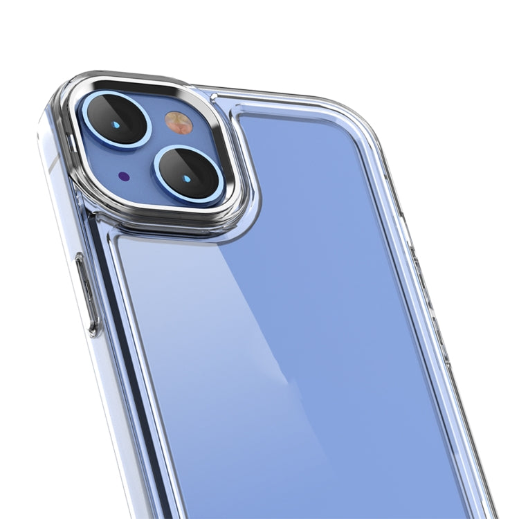 For iPhone 14 Acrylic + TPU Shockproof Phone Case (Transparent)