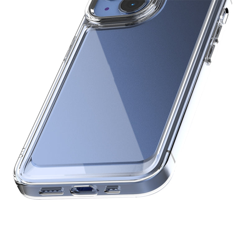 For iPhone 14 Acrylic + TPU Shockproof Phone Case (Transparent)