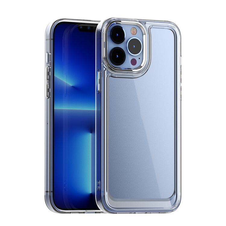 For iPhone 13 Pro Max Acrylic + TPU Shockproof Phone Case (Transparent)
