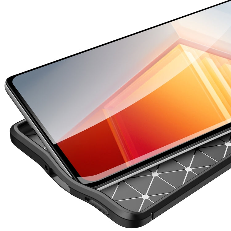 For vivo iQOO 10 Pro Litchi Texture TPU Shockproof Case