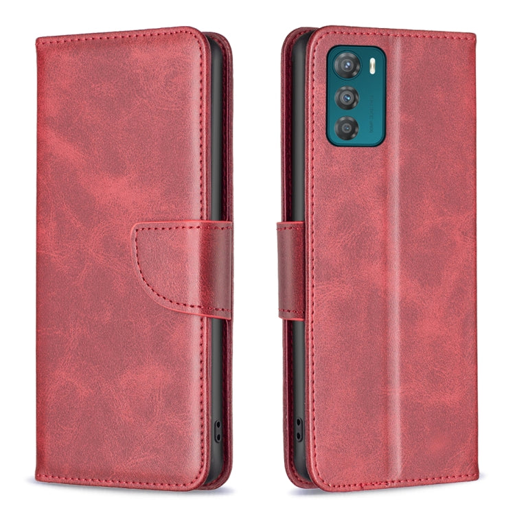 For Motorola Moto G42 4G Lambskin Texture Leather Phone Case