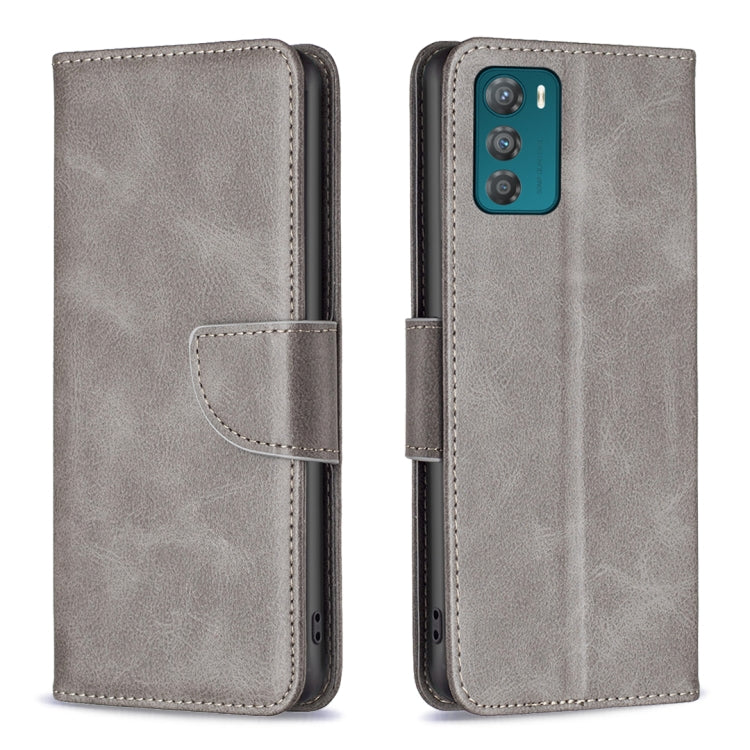For Motorola Moto G42 4G Lambskin Texture Leather Phone Case