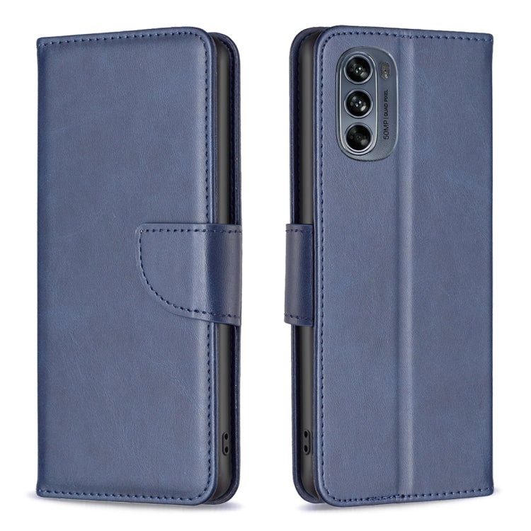 For Motorola Moto G62 Lambskin Texture Leather Phone Case