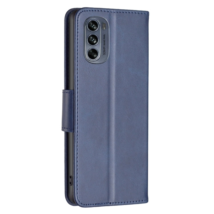 For Motorola Moto G62 Lambskin Texture Leather Phone Case
