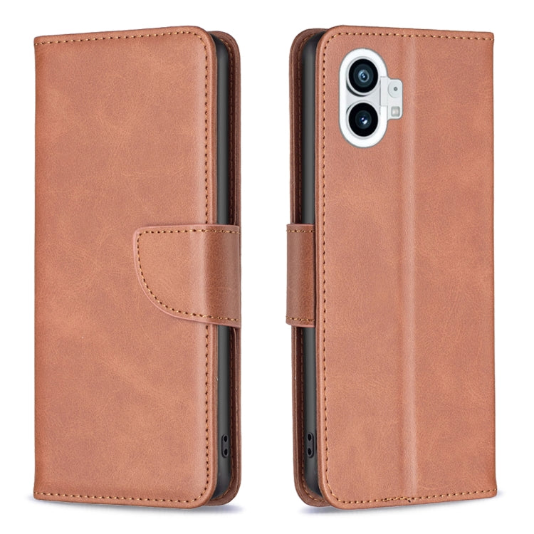 For Nothing Phone 1 Lambskin Texture Leather Phone Case