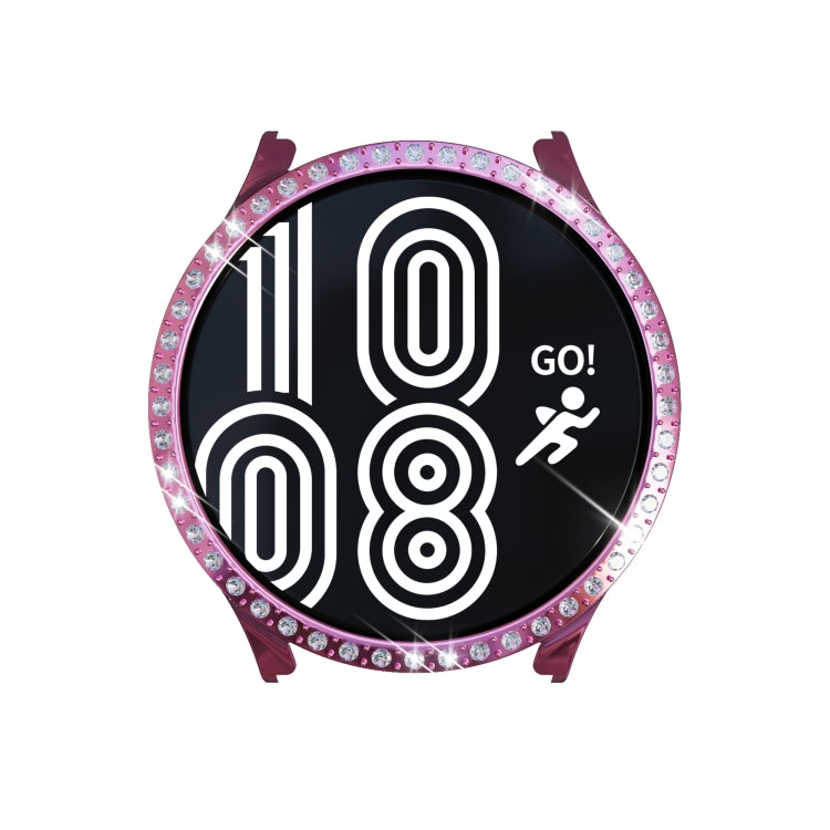 For Samsung Galaxy Watch5 44mm Diamond Hollow PC Watch Case
