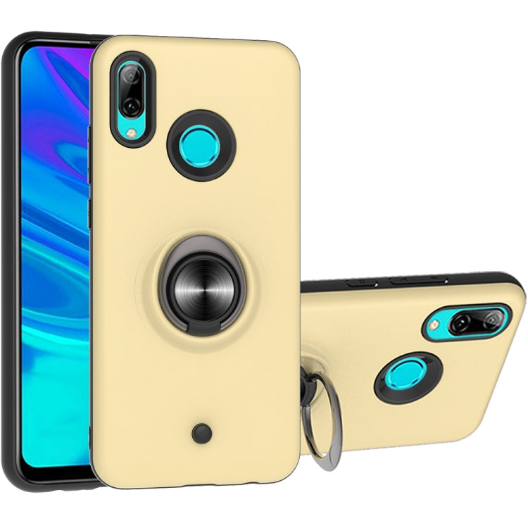 For Huawei P Smart (2019) 2 In 1 PC + TPU Protective Case with 360 Degrees Rotating Ring Holder