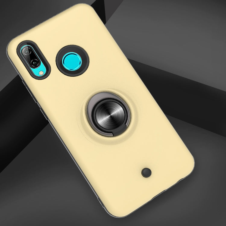 For Huawei P Smart (2019) 2 In 1 PC + TPU Protective Case with 360 Degrees Rotating Ring Holder