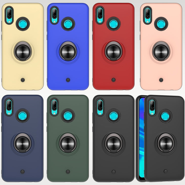 For Huawei P Smart (2019) 2 In 1 PC + TPU Protective Case with 360 Degrees Rotating Ring Holder