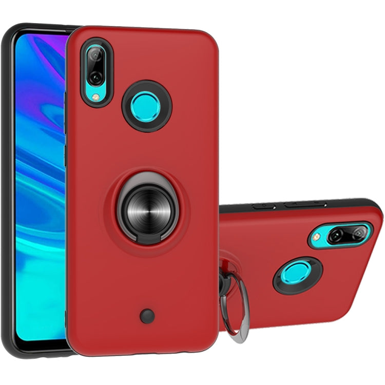 For Huawei P Smart (2019) 2 In 1 PC + TPU Protective Case with 360 Degrees Rotating Ring Holder