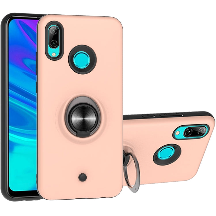 For Huawei P Smart (2019) 2 In 1 PC + TPU Protective Case with 360 Degrees Rotating Ring Holder