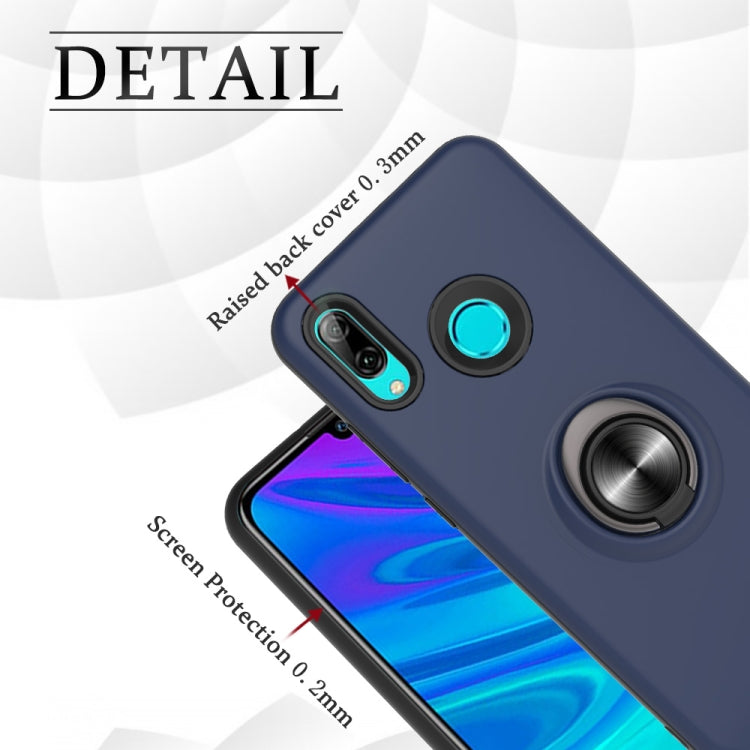 For Huawei P Smart (2019) 2 In 1 PC + TPU Protective Case with 360 Degrees Rotating Ring Holder