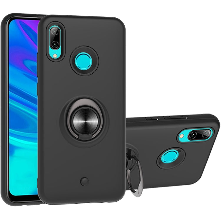 For Huawei P Smart (2019) 2 In 1 PC + TPU Protective Case with 360 Degrees Rotating Ring Holder