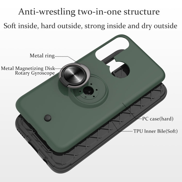 For Huawei P20 lite (2019) & 2 In 1 PC + TPU Protective Case with 360 Degrees Rotating Ring Holder
