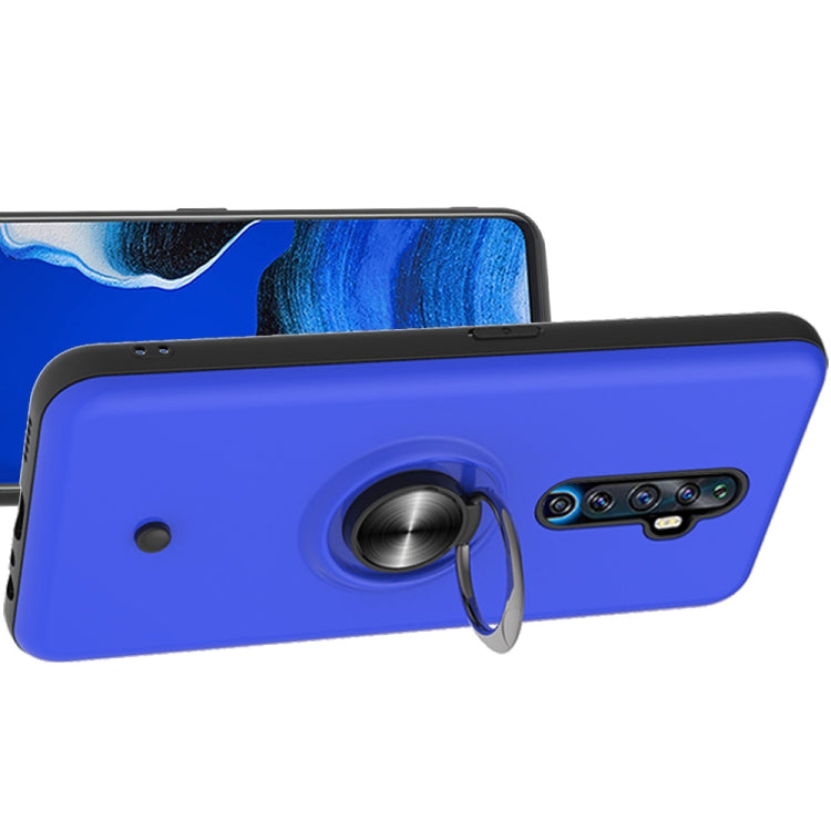 For OPPO Reno2 Z & Reno2 F 2 In 1 PC + TPU Protective Case with 360 Degrees Rotating Ring Holder