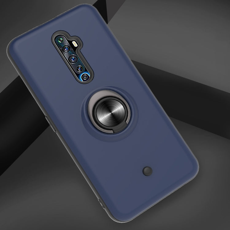 For OPPO Reno2 Z & Reno2 F 2 In 1 PC + TPU Protective Case with 360 Degrees Rotating Ring Holder