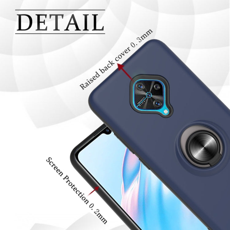 For Vivo V17 & Y9s 2 In 1 PC + TPU Protective Case with 360 Degrees Rotating Ring Holder